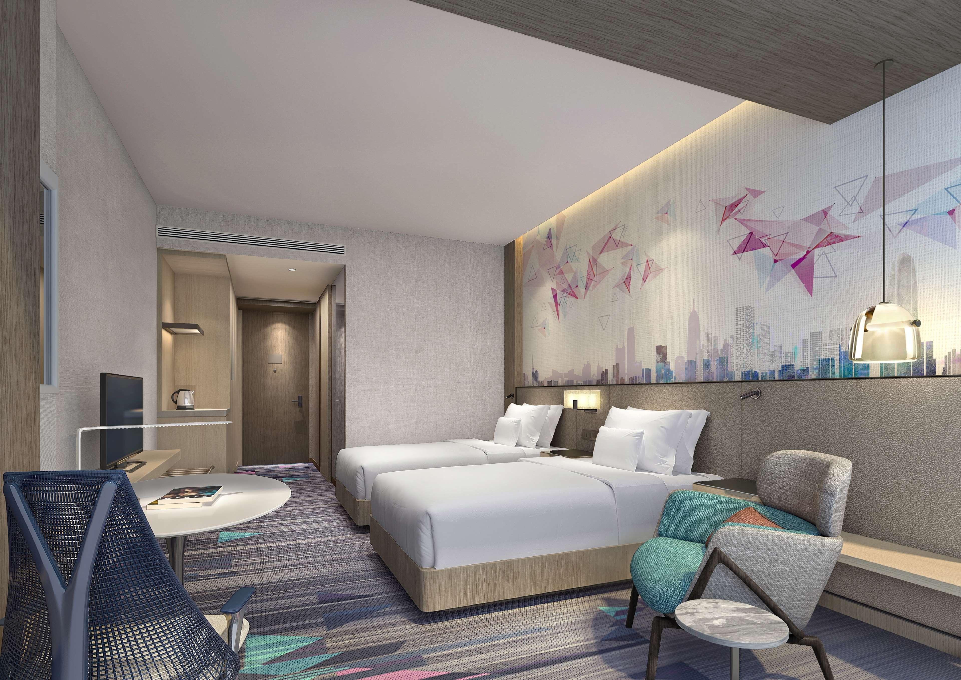 Hilton Garden Inn Shenzhen World Exhibition & Convention Center Экстерьер фото